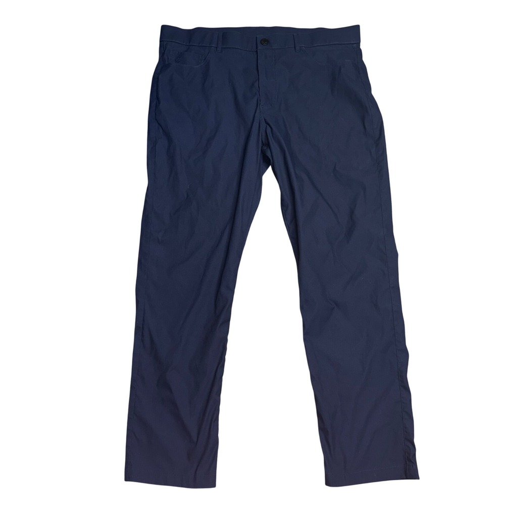 Greyson Montauk Golf Pants Mens 36/32 Navy Blue Excellent Performance Trousers